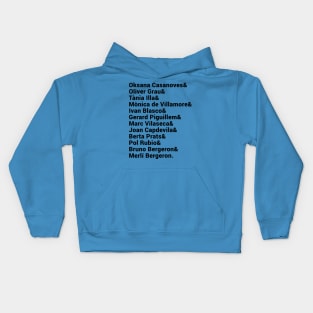 Merlí Characters Names Kids Hoodie